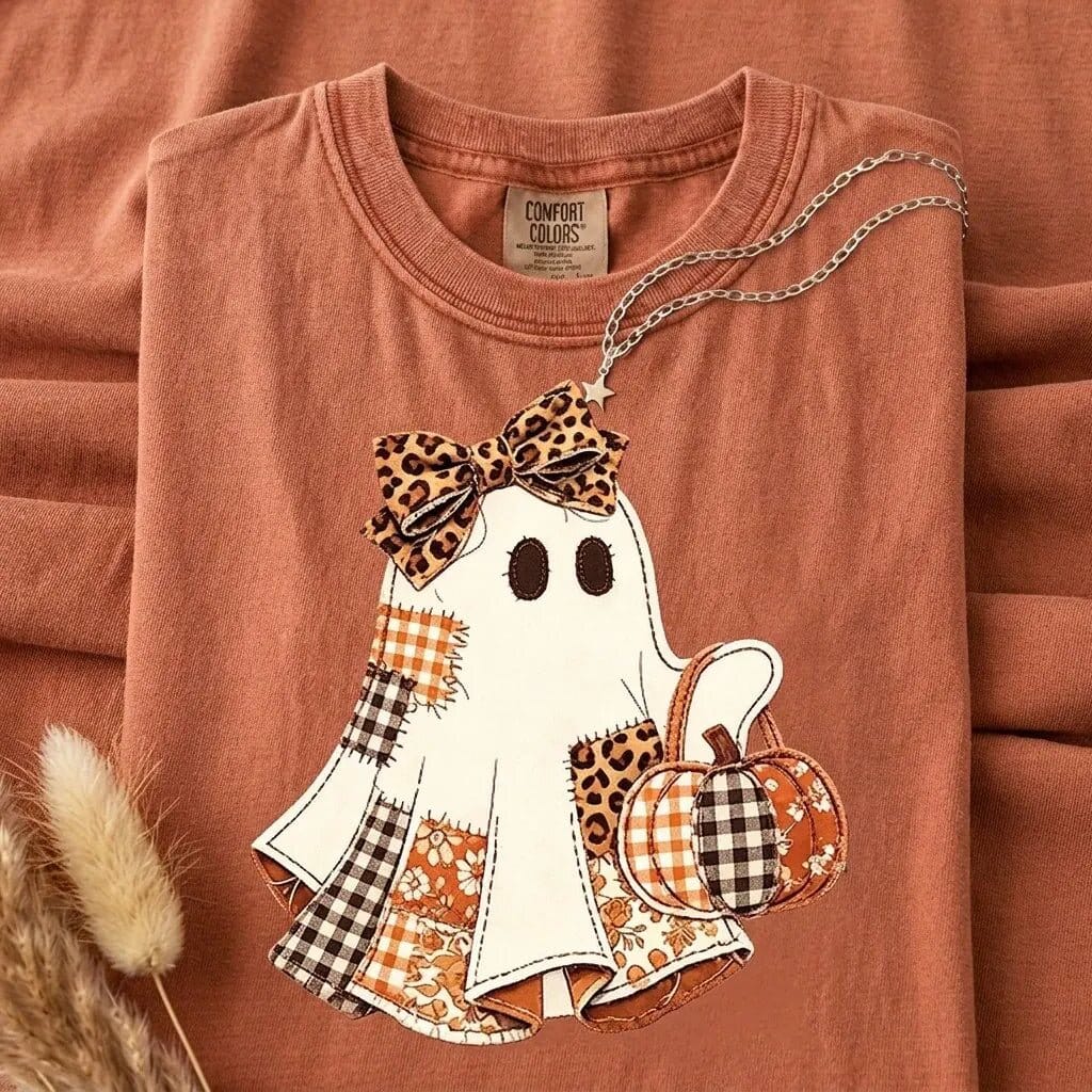 The Patchwork Boo™ Halloween Tee