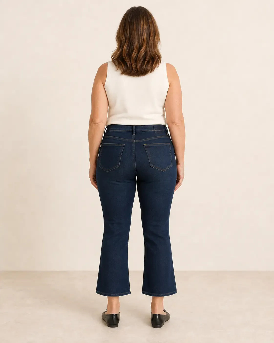 The Poise™ Cropped Kick-Flare Jean