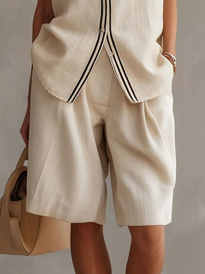 The Poise™ Vest & Bermuda Set