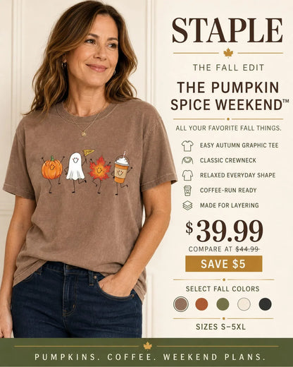 The Pumpkin Spice Weekend™ Graphic Tee