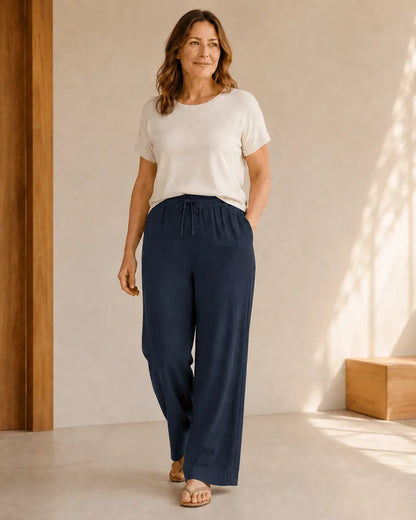 The Solara™ Flowing Wide-Leg Pants