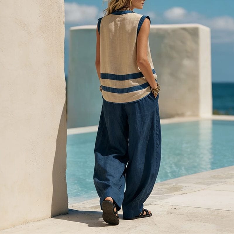 The Solstice™ Coastal Wide-Leg Set