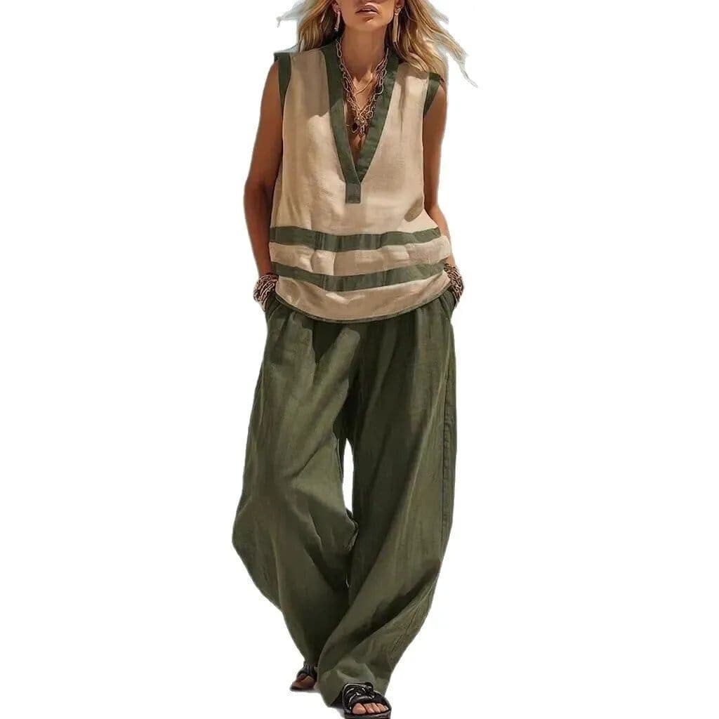 The Solstice™ Coastal Wide-Leg Set