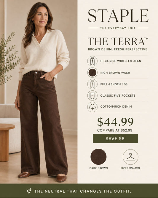 The Terra™ Wide-Leg Jean