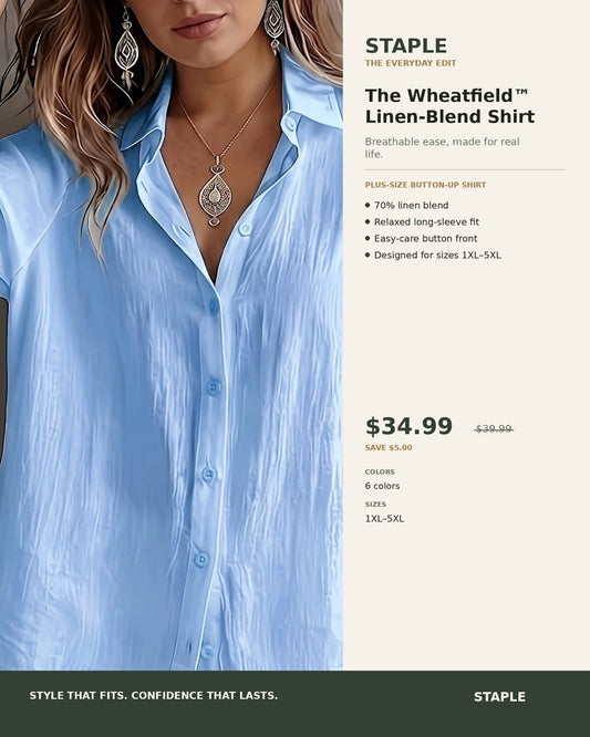 The Wheatfield™ Linen-Blend Shirt