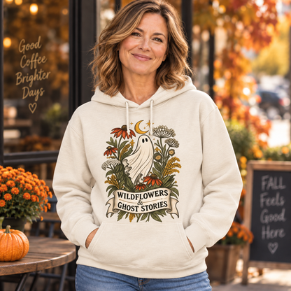 Wildflowers & Ghost Stories Botanical Graphic Top