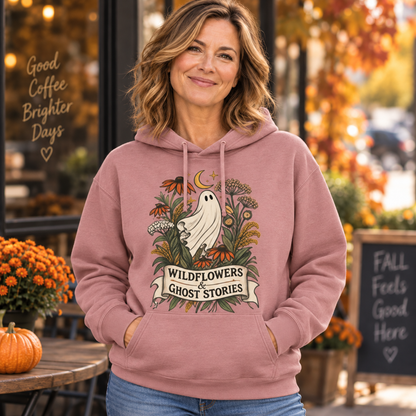 Wildflowers & Ghost Stories Botanical Graphic Top